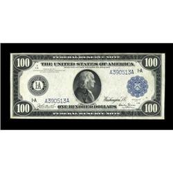 Fr. 1085 $100 1914 Federal Reserve Note Very
