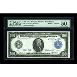 Fr. 1124 $100 1914 Federal Reserve Note PMG