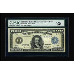 Fr. 1132b $500 1918 Federal Reserve Note PMG
