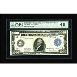 Fr. 1133 $1000 1918 Federal Reserve Note PMG
