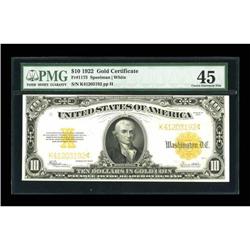 Fr. 1173 $10 1922 Gold Certificate PMG Choice