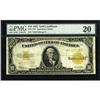 Image 1 : Fr. 1173 $10 1922 Gold Certificate PMG Very Fine
