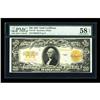 Image 1 : Fr. 1187 $20 1922 Gold Certificate PMG Choice