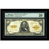 Image 1 : Fr. 1200 $50 1922 Gold Certificate PMG Very Fine