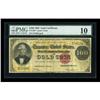 Image 1 : Fr. 1207 $100 1882 Gold Certificate PMG Very