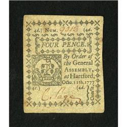 Connecticut October 11, 1777 4d About New.