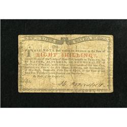 New York March 5 ,1776 (Water Works) 8s Very