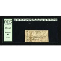 North Carolina December, 1771 £1 PCGS Extremely