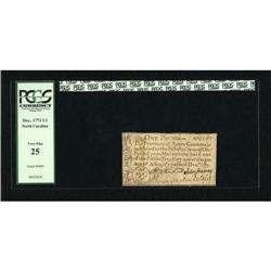 North Carolina December, 1771 £1 PCGS Very Fine