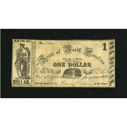 Raleigh, NC- State of North Carolina $1 Oct. 5,