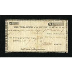 Houston, TX- Treasurer of the Republic of Texas