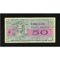 Series 521 50¢ Replacement Very Fine.