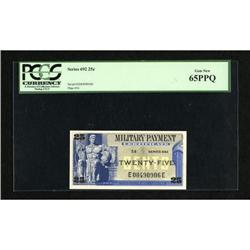 Series 692 25¢ PCGS Gem New 65PPQ