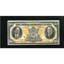 Montreal, ON- Royal Bank of Canada $10 Jan. 3,