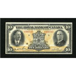 Montreal, PA - Royal Bank of Canada $10 Jan.