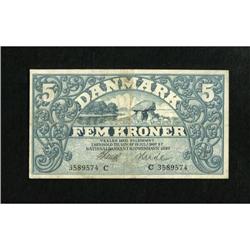 Denmark 5 Kroner 1920 Pick 20g