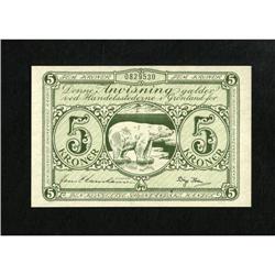 Greenland 5 Kroner (1953-1967) Pick 18a