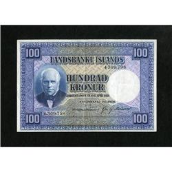 Iceland 100 Kronur 1928 Pick 35a