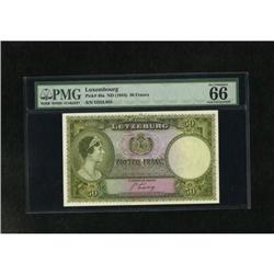 Luxembourg 50 Francs (1944) Pick 46a