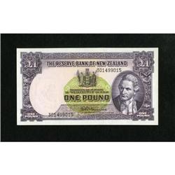 New Zealand $1 (1956-67) Pick 159c