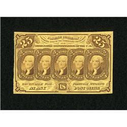 Fr. 1281 25c First Issue Choice New.