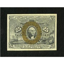 Fr. 1286 25c Second Issue New.