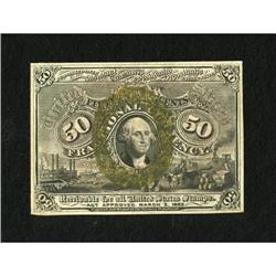 Fr. 1317 50c Second Issue About New.