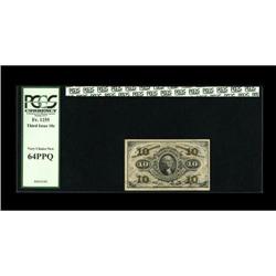 Fr. 1255 10c Third Issue PCGS Very Choice New
