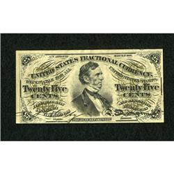 Fr. 1294 25c Third Issue About New.