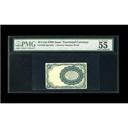 Milton 5E10R.2 10c Fifth Issue PMG About