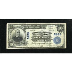 Baltimore, MD - $10 1902 Plain Back Fr. 633 The