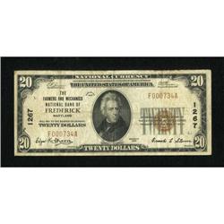 Frederick, MD - $20 1929 Ty. 1 The Farmers &