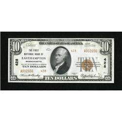 Easthampton, MA - $10 1929 Ty. 2 The First NB