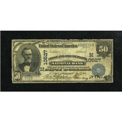 Detroit, MI - $50 1902 Date Back Fr. 674 First &