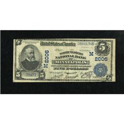 Minneapolis, MN - $5 1902 Date Back Fr. 594 The