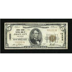 Jersey City, NJ - $5 1929 Ty. 1 Bergen NB Ch. #