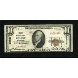 Kearny, NJ - $10 1929 Ty. 1 Kearny NB Ch. #
