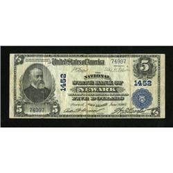 Newark, NJ - $5 1902 Plain Back Fr. 598 The