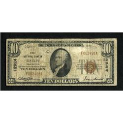 Raton, NM - $10 1929 Ty. 1 First NB Ch. # 12924