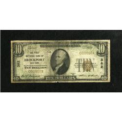 Brockport, NY - $10 1929 Ty. 1 The First NB Ch.