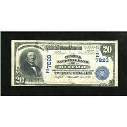 Buffalo, NY - $20 1902 Plain Back Fr. 650 The