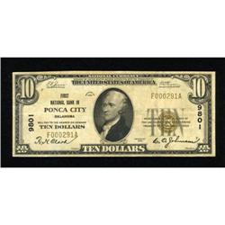 Ponca City, OK - $10 1929 Ty. 1 The Farmers NB