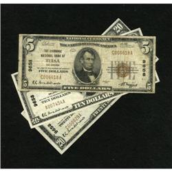 Tulsa, OK - $5, $10, $20 1929 Ty. 1 The Exchange