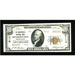 Bendersville, PA - $10 1929 Ty. 2 The