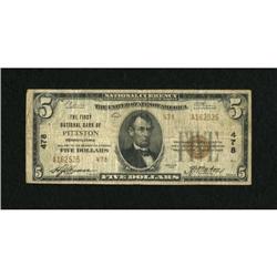 Pittston, PA - $5 1929 Ty. 2 The First NB Ch. #