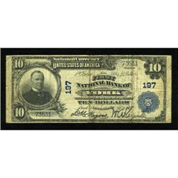York, PA - $10 1902 Plain Back Fr. 624 The First