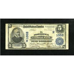 Providence, RI - $5 1902 Plain Back Fr. 598 The