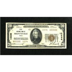 Brownsville, TX - $20 1929 Ty. 2 The State NB