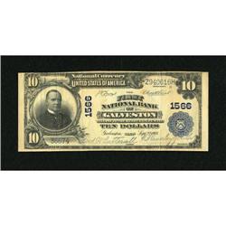 Galveston, TX - $10 1902 Plain Back Fr. 625 The