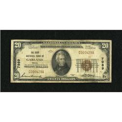 Garland, TX - $20 1929 Ty. 1 The NB of Garland
